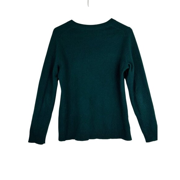 Charter Club Luxury Women’s Green Sweater Sz Medium 100% Cashmere - Picture 8 of 11
